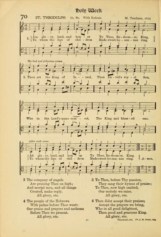 Hymns of Worship and Service. (Chapel ed.) page 50