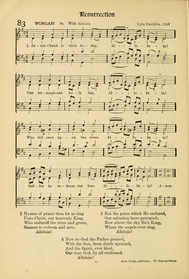 Hymns of Worship and Service. (Chapel ed.) page 60