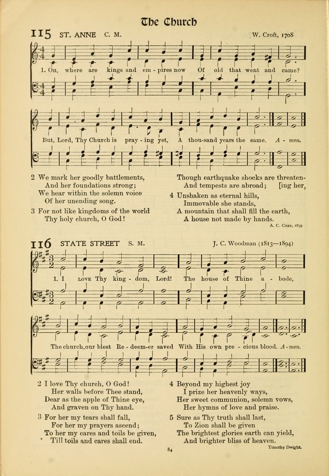 Hymns of Worship and Service. (Chapel ed.) page 84