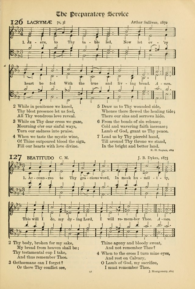 Hymns of Worship and Service. (Chapel ed.) page 91