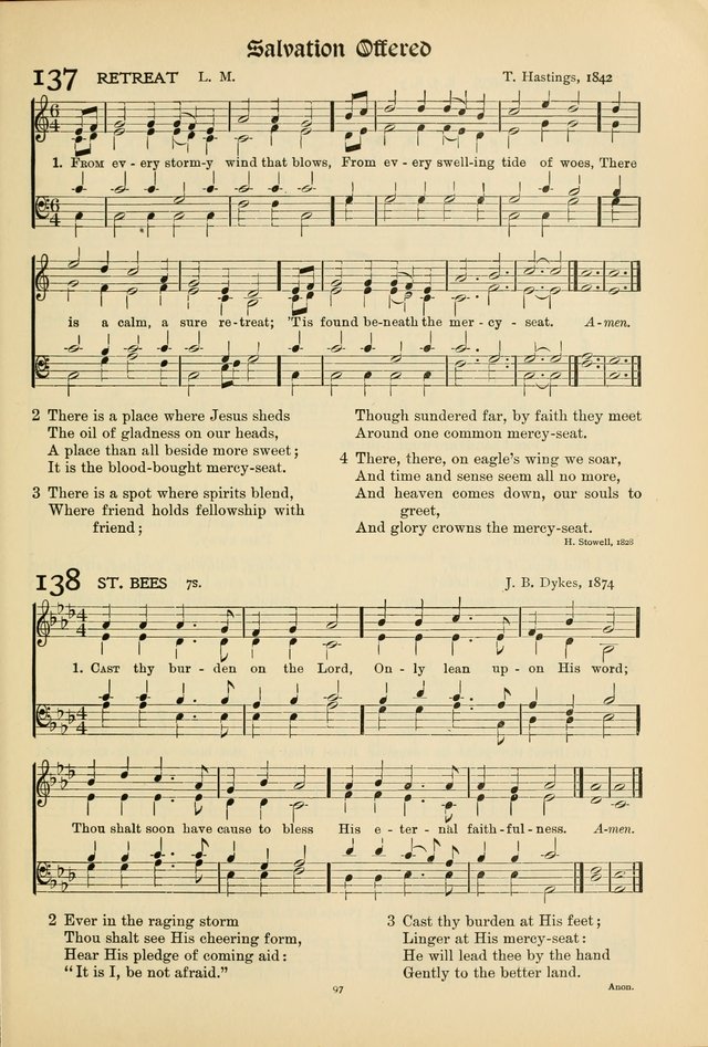 Hymns of Worship and Service. (Chapel ed.) page 97