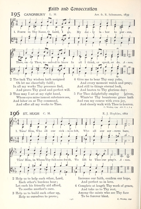 Hymns of Worship and Service: College Edition page 146