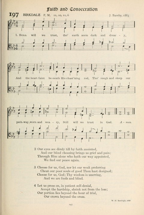 Hymns of Worship and Service: College Edition page 147