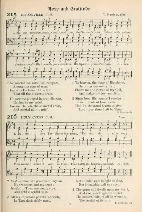 Hymns of Worship and Service: College Edition page 163