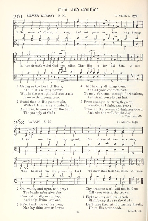 Hymns of Worship and Service: College Edition page 192