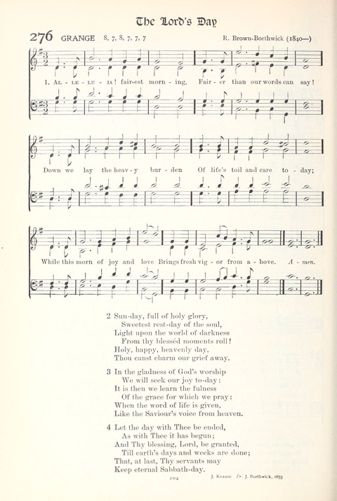 Hymns of Worship and Service: College Edition page 204