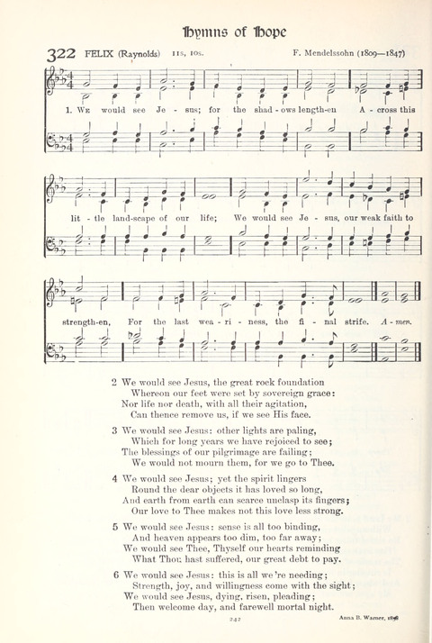 Hymns of Worship and Service: College Edition page 242