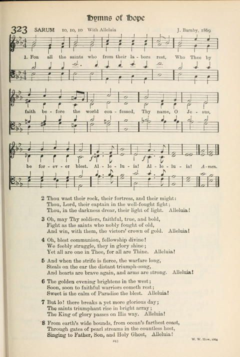 Hymns of Worship and Service: College Edition page 243