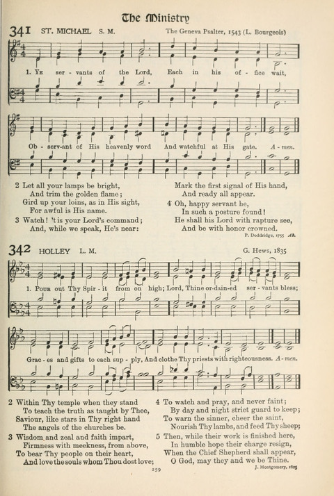 Hymns of Worship and Service: College Edition page 259