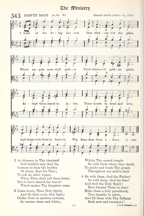 Hymns of Worship and Service: College Edition page 260