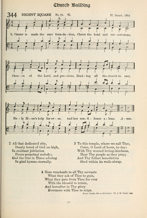 Hymns of Worship and Service: College Edition page 261