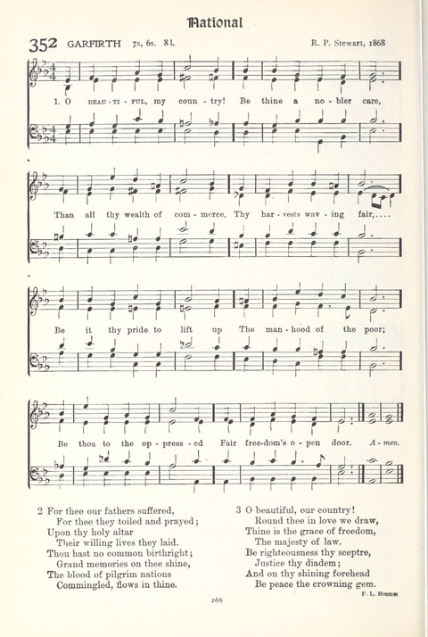 Hymns of Worship and Service: College Edition page 266