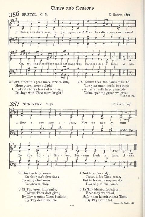 Hymns of Worship and Service: College Edition page 270