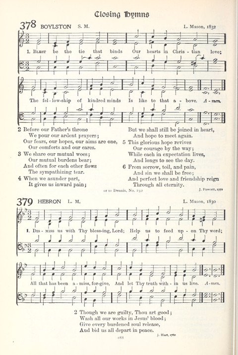 Hymns of Worship and Service: College Edition page 288