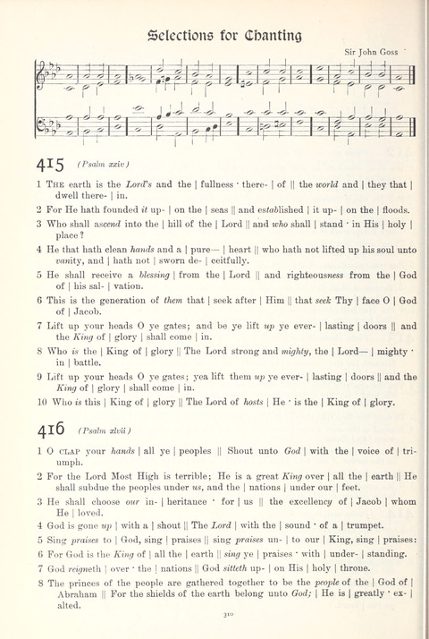 Hymns of Worship and Service: College Edition page 310