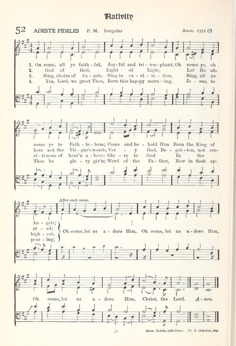 Hymns of Worship and Service: College Edition page 38