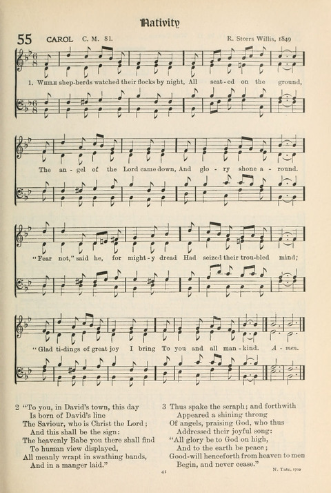 Hymns of Worship and Service: College Edition page 41