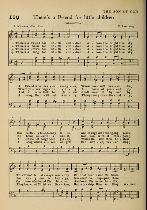 Hymns of Worship and Service: for the Sunday School page 106