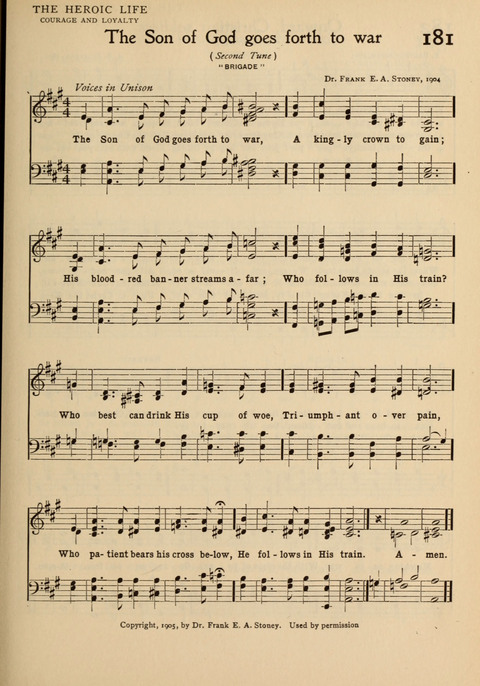 Hymns of Worship and Service: for the Sunday School page 159