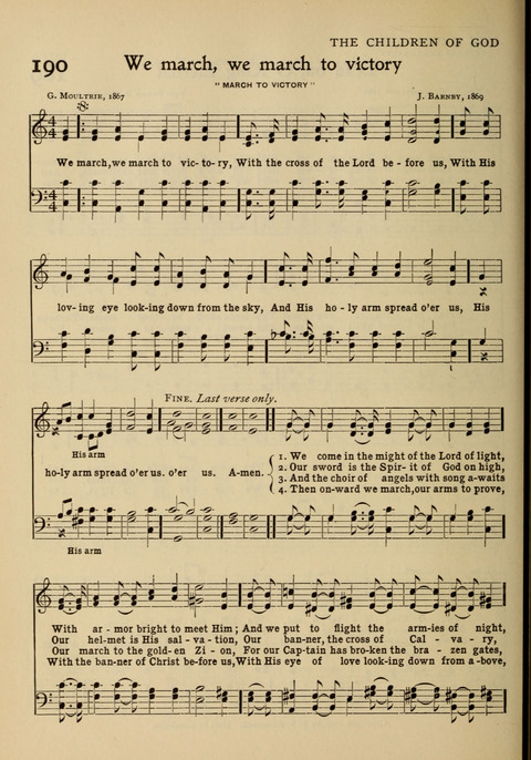 Hymns of Worship and Service: for the Sunday School page 168