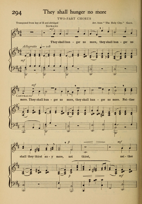 Hymns of Worship and Service: for the Sunday School page 294