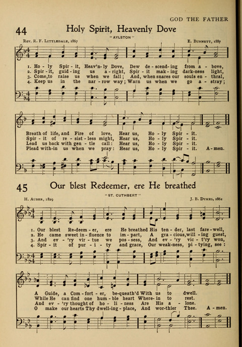 Hymns of Worship and Service: for the Sunday School page 38