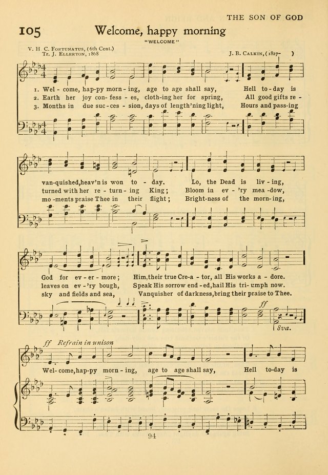 Hymns of Worship and Service: for the Sunday School page 113