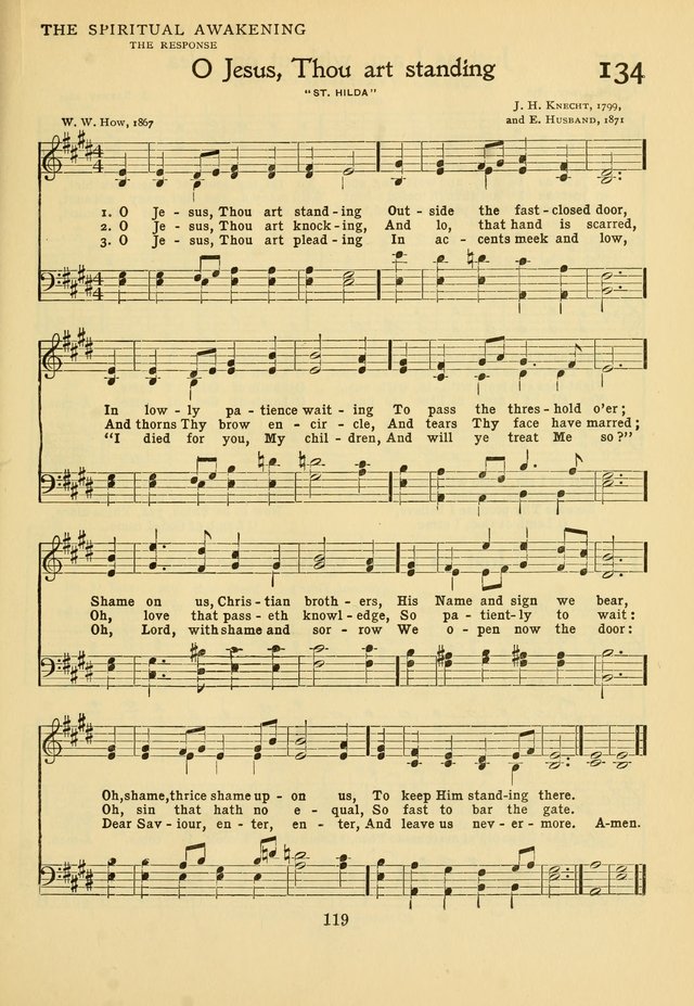 Hymns of Worship and Service: for the Sunday School page 138