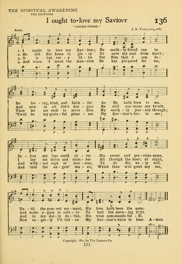 Hymns of Worship and Service: for the Sunday School page 140