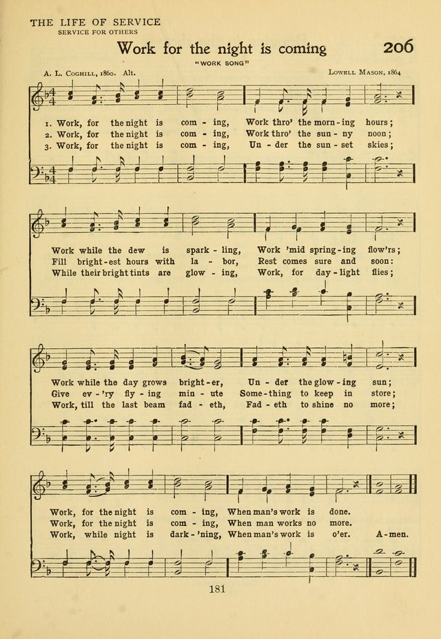 Hymns of Worship and Service: for the Sunday School page 200