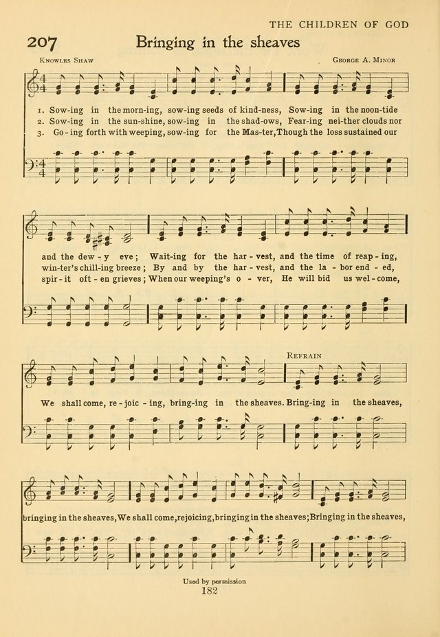 Hymns of Worship and Service: for the Sunday School page 201