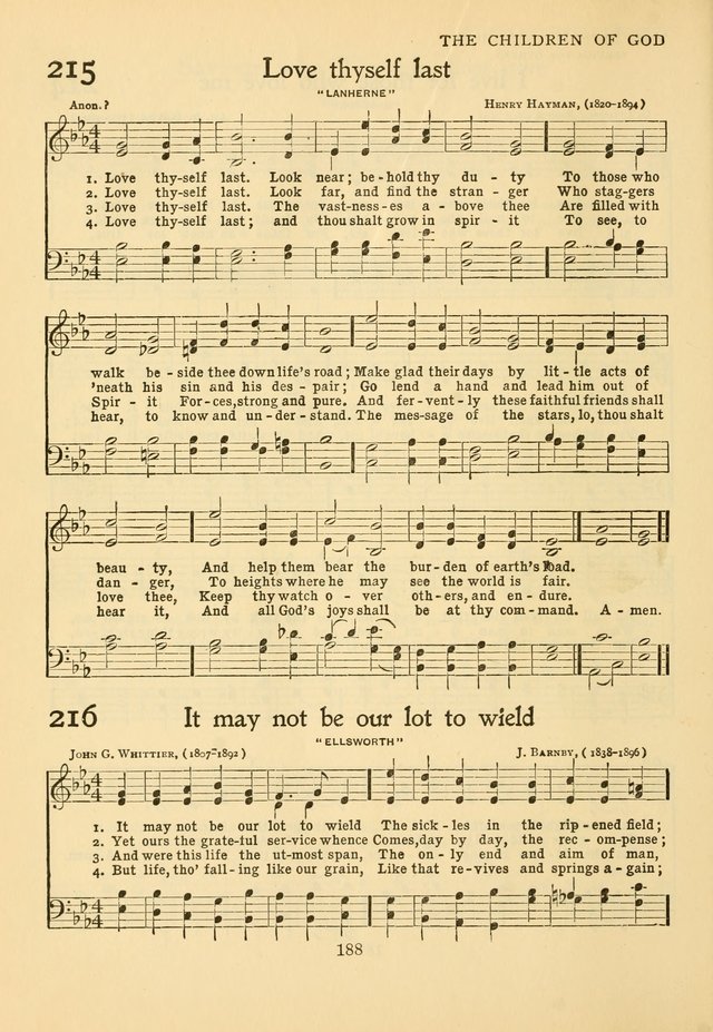 Hymns of Worship and Service: for the Sunday School page 207