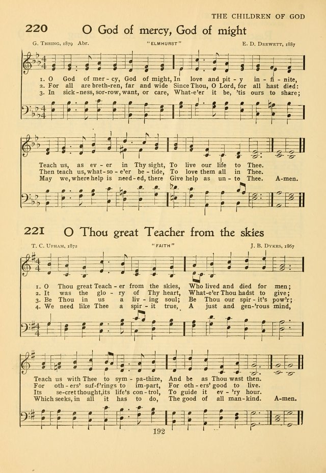 Hymns of Worship and Service: for the Sunday School page 211