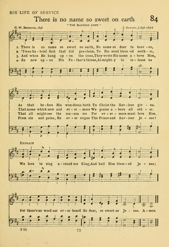 Hymns of Worship and Service: for the Sunday School page 92