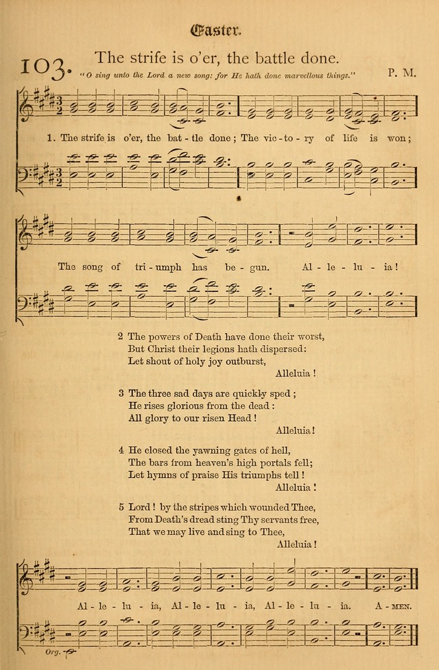 The Hymnal: with tunes old and new page 102