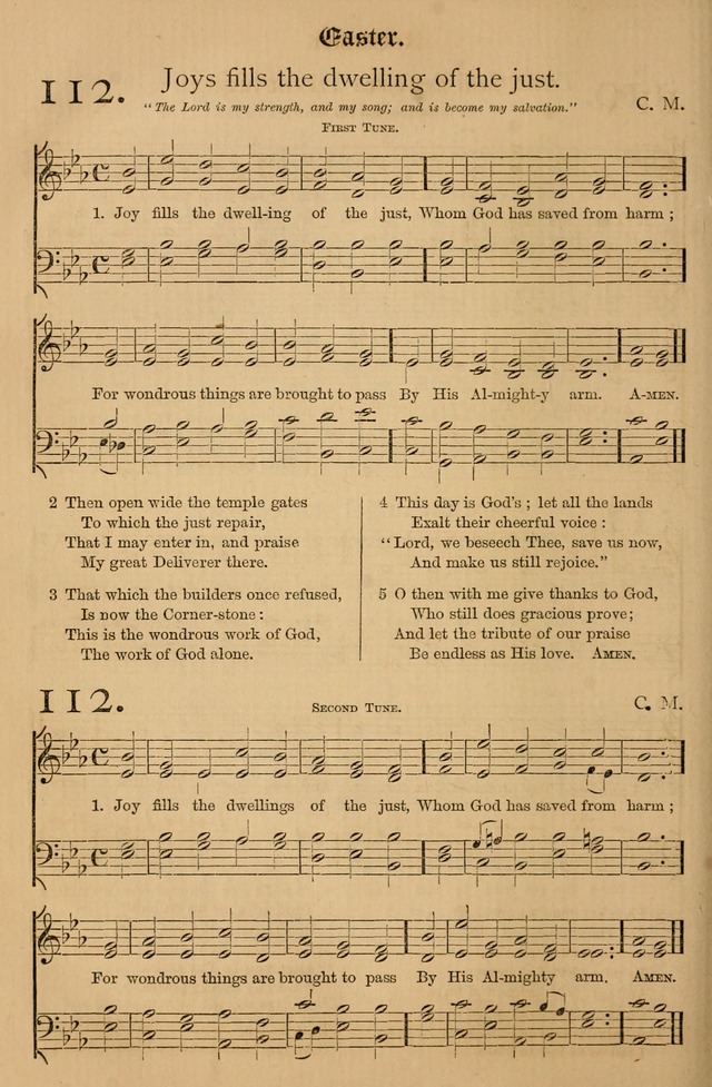 The Hymnal: with tunes old and new page 109