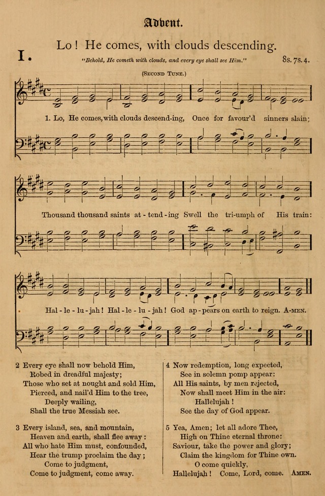 The Hymnal: with tunes old and new page 11