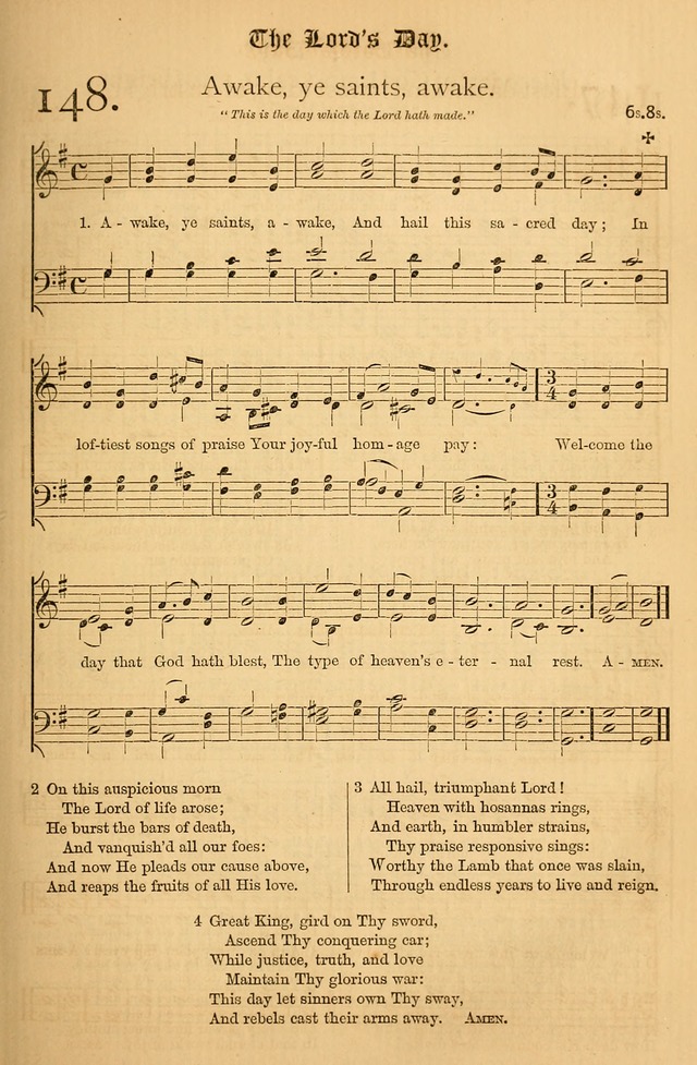 The Hymnal: with tunes old and new page 138