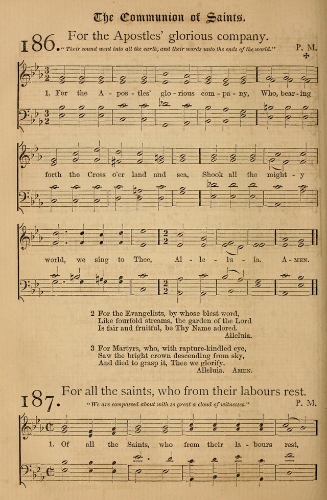 The Hymnal: with tunes old and new page 165