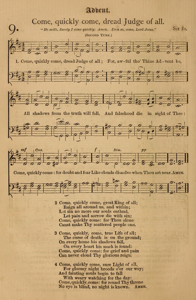 The Hymnal: with tunes old and new page 19