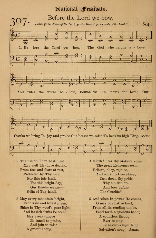 The Hymnal: with tunes old and new page 263