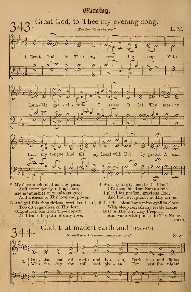 The Hymnal: with tunes old and new page 293