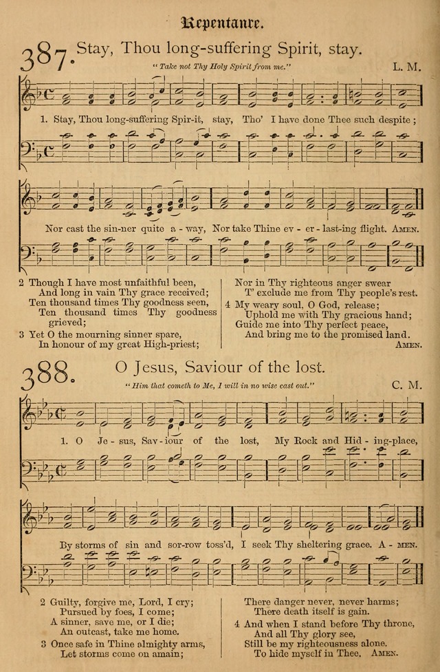 The Hymnal: with tunes old and new page 323