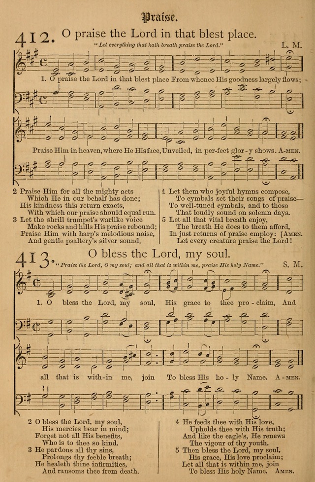 The Hymnal: with tunes old and new page 343