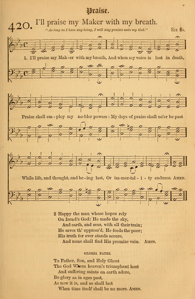 The Hymnal: with tunes old and new page 348