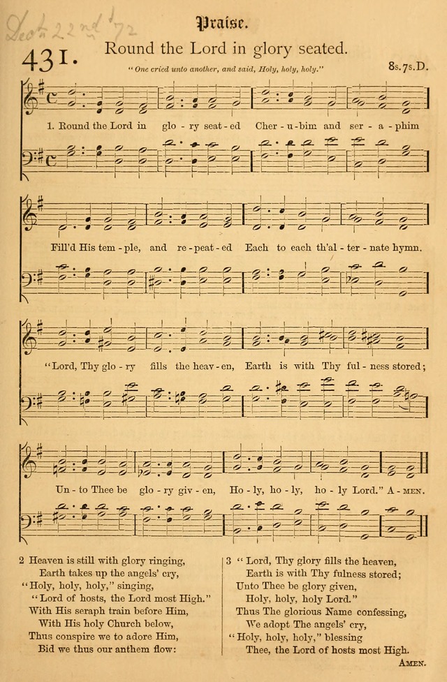 The Hymnal: with tunes old and new page 358