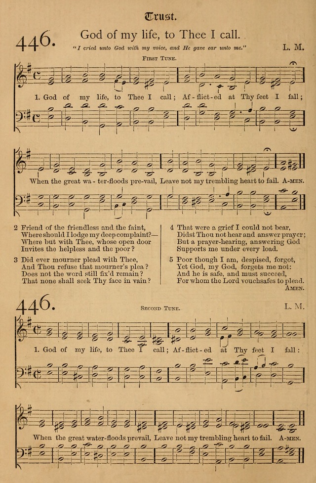 The Hymnal: with tunes old and new page 371