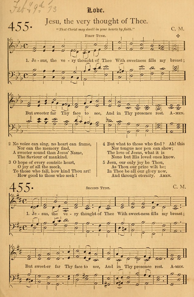 The Hymnal: with tunes old and new page 380