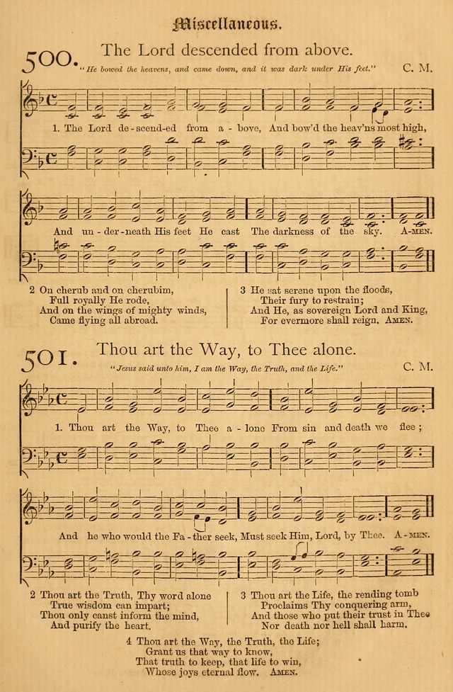 The Hymnal: with tunes old and new page 422