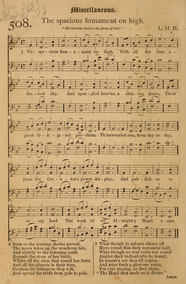 The Hymnal: with tunes old and new page 429